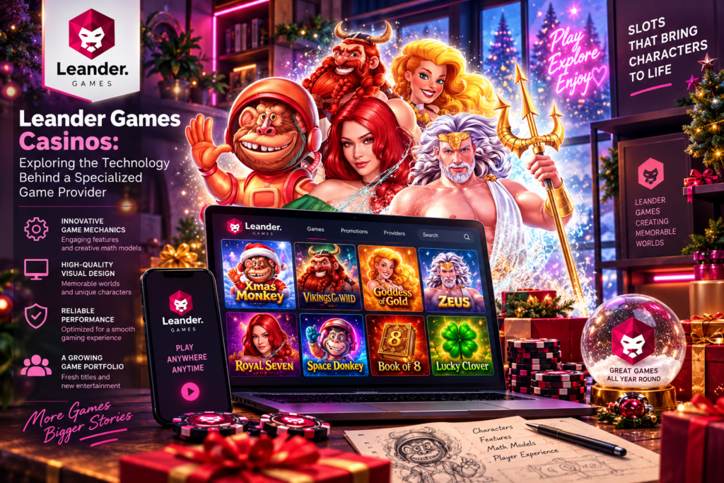 Leander Games Casinos: Exploring the Technology Behind a Specialized Game Provider